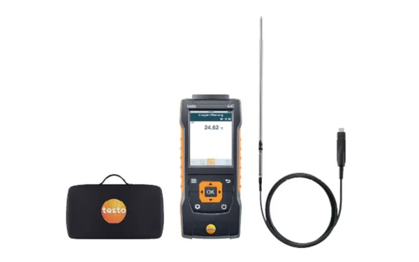 CO2, CO, Light, Sound, rpm testo 440 laboratory kit